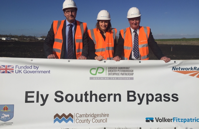 Ely Bypass Start of Works Ceremony