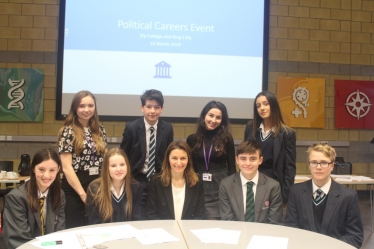 political careers event, Ely